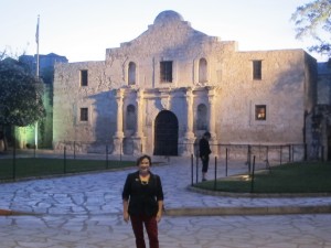 Darcy at the Alamo